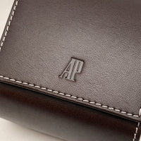 Brown Calfskin Watch Case