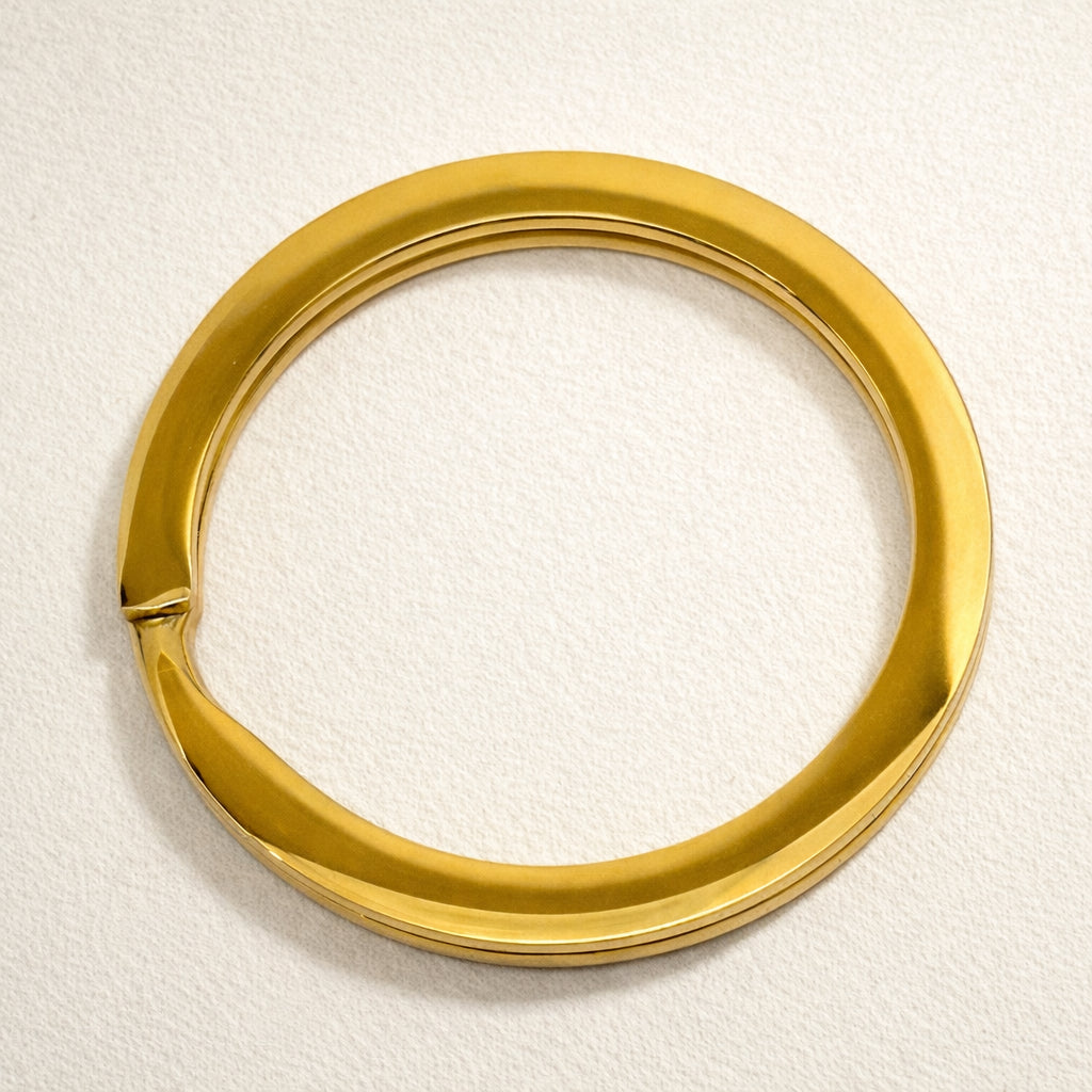 18K Gold Plated Keyring