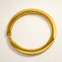18K Gold Plated Keyring