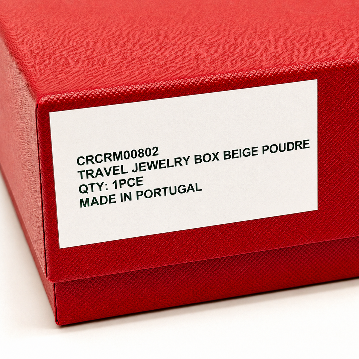 Diabolo de Cartier Beige Jewelry Travel Case