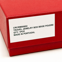 Diabolo de Cartier Beige Jewelry Travel Case