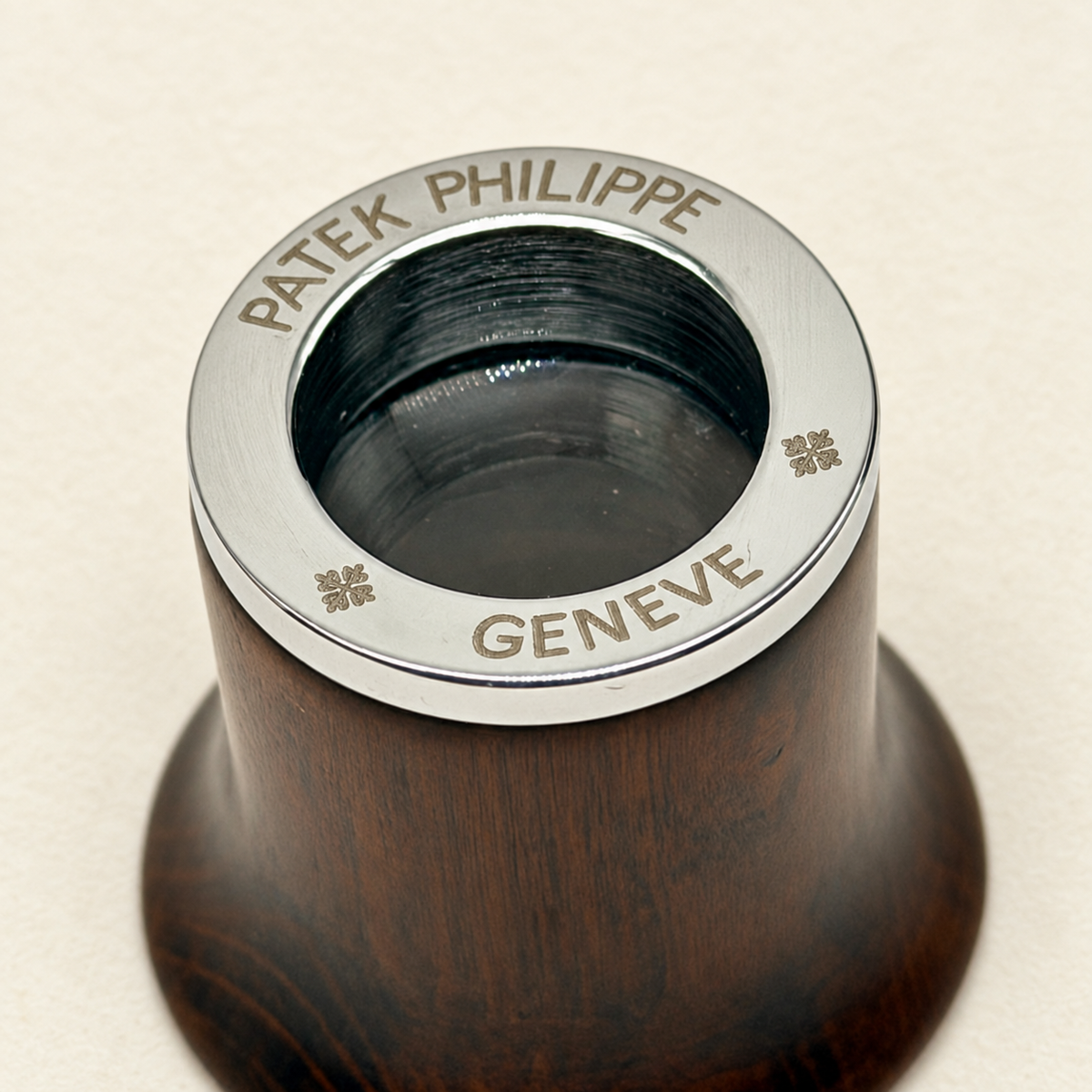 Patek Philippe Genève Wooden Watchmaker's Loupe, view 3