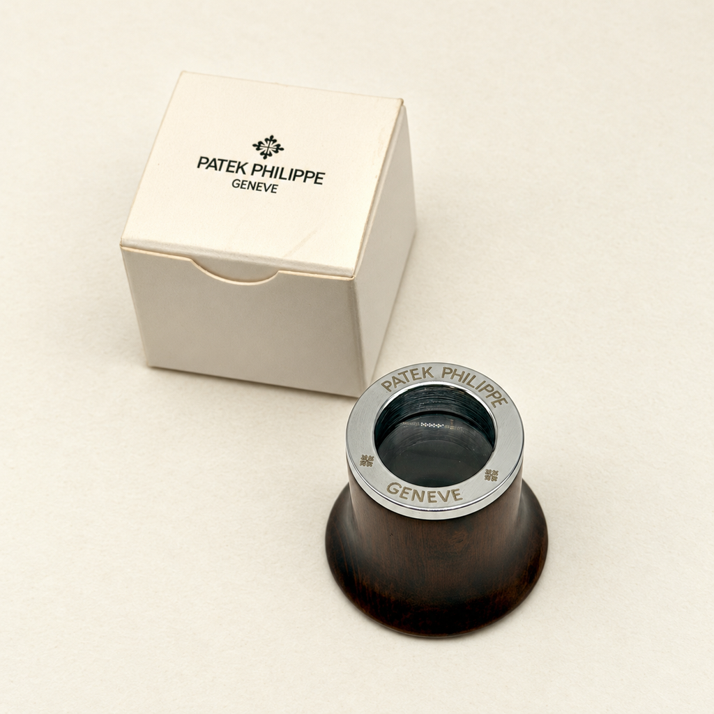 Patek Philippe Genève Wooden Watchmaker's Loupe