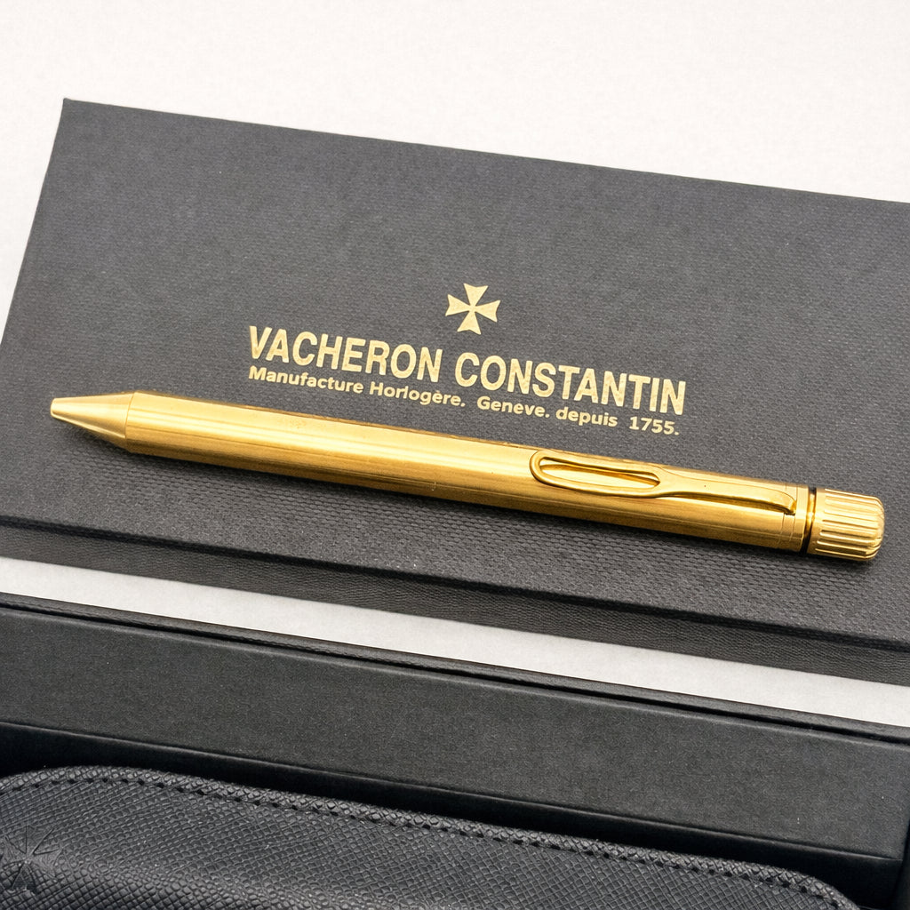 Malte Elegance Brass Pen Set